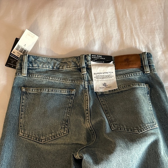 NWT Ralph Lauren Women's Straight Leg Jeans sz 27 (size 4) - Picture 9 of 10
